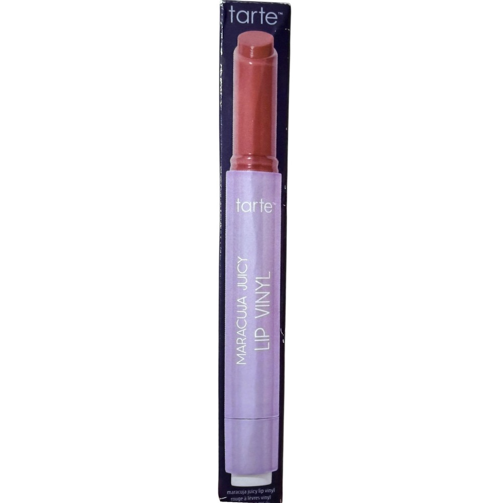 Tarte Maracuja Juicy Lip Vinyl Rosy Brown Lipstick New in Box